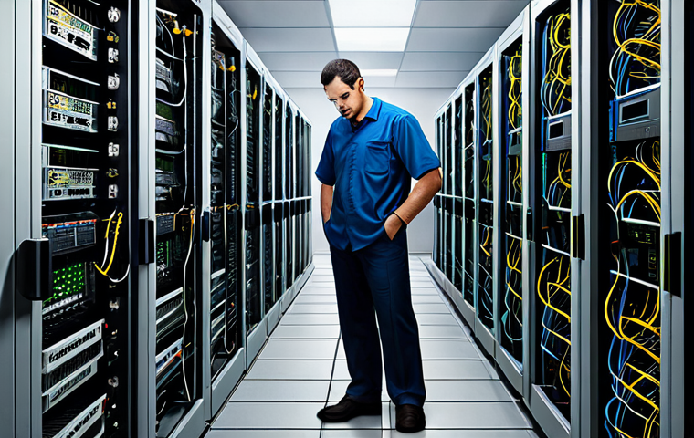 이터널리턴 가장 빠른 매치 시작법 - Server Room Congestion**

"Overcrowded server room with blinking lights and tangled cables, represen...