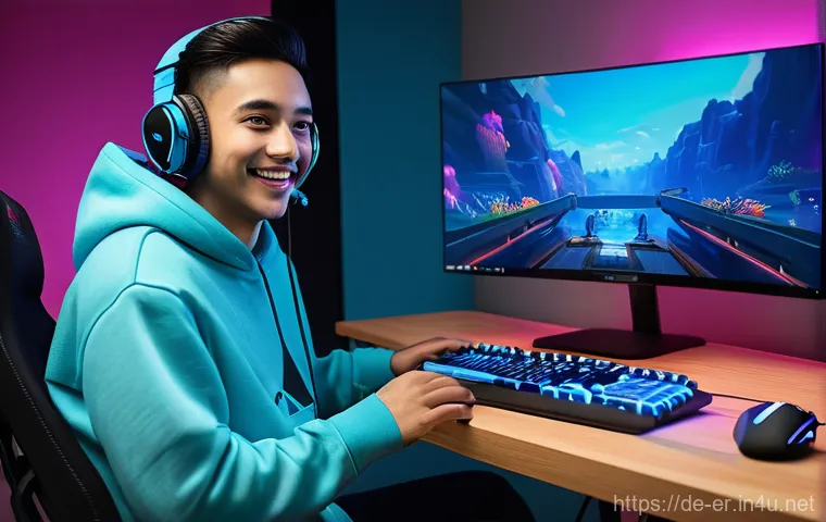 이터널리턴 게임 외적 수익 창출 - **Vibrant Gaming Streamer Interacting with Community:** A young adult (gender-neutral, wearing a...