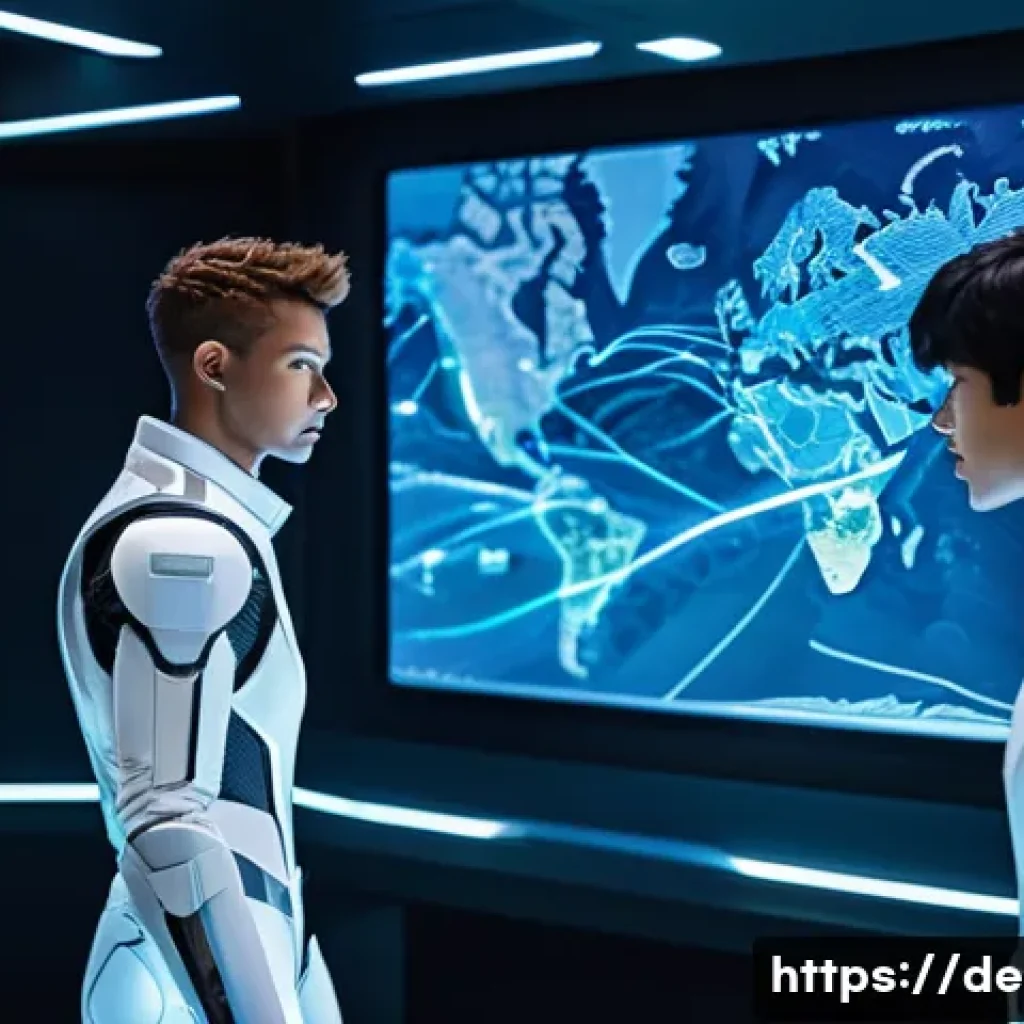 이터널리턴 팀워크 성공 비법 - **Prompt 1: The Core of Strong Communication** A diverse team of five anime-style video game cha...