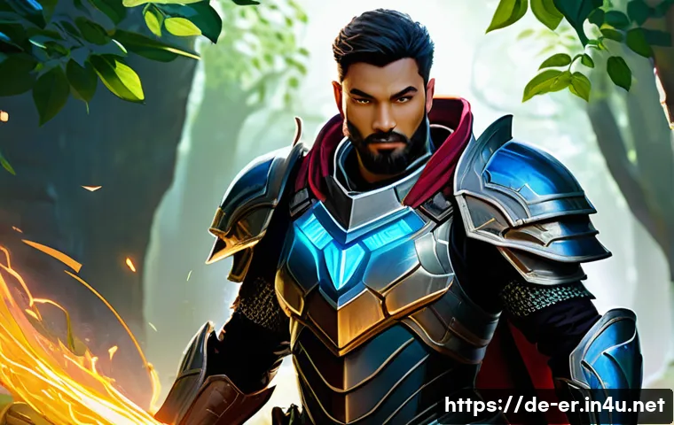이터널리턴 클랜전 공략 - **Prompt:** A diverse team of three fantasy-style adventurers showcasing perfect synergy in a vibran...